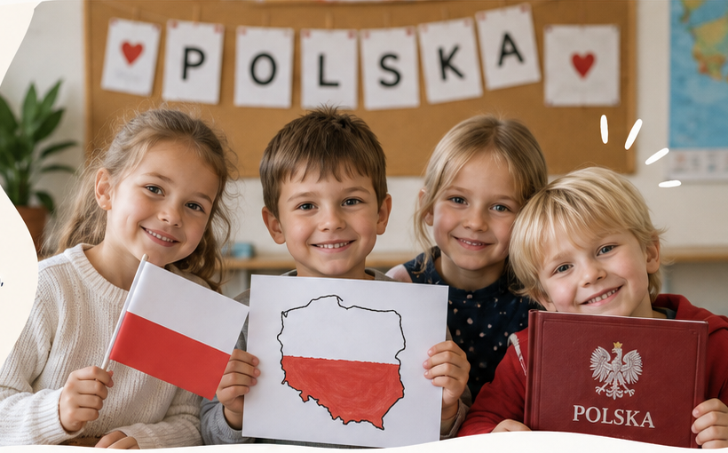 Dzieci podczas zajęć w Literce
